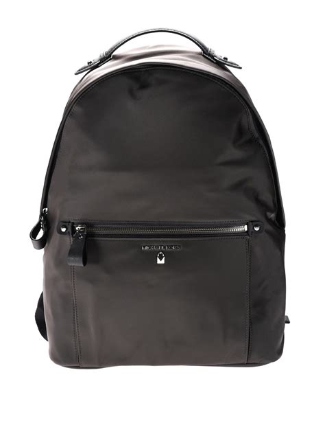 michael kors grey nylon backpack|Michael Kors nylon backpacks women.